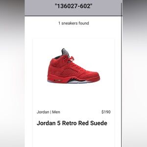 Jordan Vibrant Red High-Top Sneakers